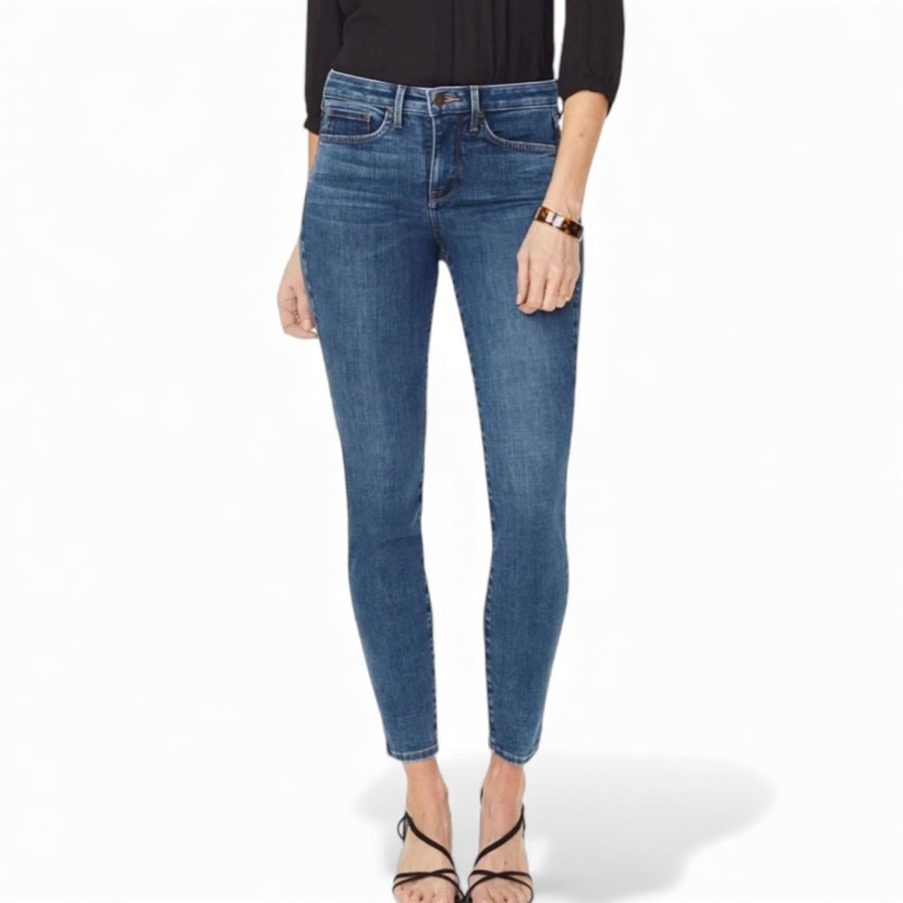 NYDJ Slim Skinny Jeans in Medium Blue